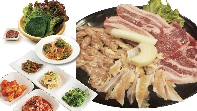 肉盛合せ